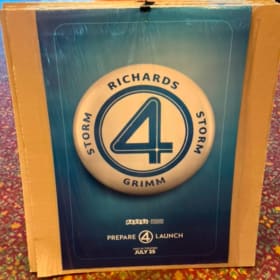 FANTASTIC FOUR FIRST STEPS TEASER POSTER MARVEL 27x40 IN D/S item