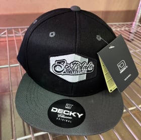 YOUTH Black and Grey Snapback Hat item