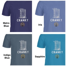 Unisex Cotton T-shirt, short sleeve - "Cranky" item