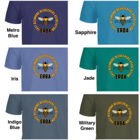 Unisex Cotton T-shirt, short sleeve - ERBA logo item