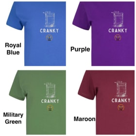 Youth Cotton T-shirt, short sleeve - "Cranky" item