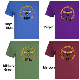 Youth Cotton T-shirt, short sleeve - ERBA logo item