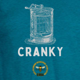 Women's Cotton T-shirt, short sleeve - "Cranky" item
