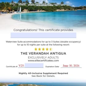 The VERANDAH Antigua - Resort Accommodations item