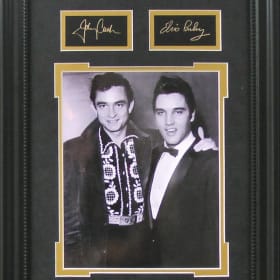 Johnny cash & Elvis item