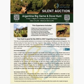 Estancia Amakela Argentina Big Game & High-Volume Dove Hunt item