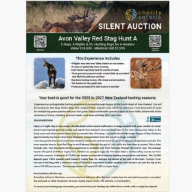 Avon Valley New Zealand Safaris Red Stag Hunt A item