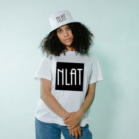 NLAT White T-shirt item