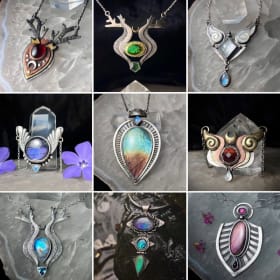 Soulumination Artworks - $50 Love Fox Necklace item