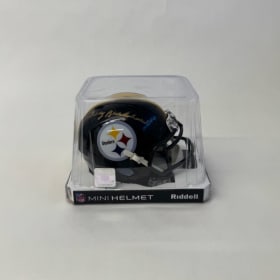 Terry Bradshaw Signed Mini Steelers Helmet item