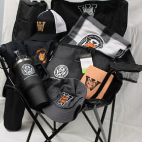 “Bleed Black & Orange” item