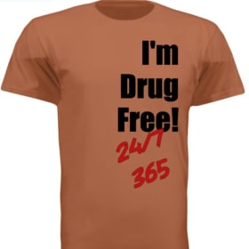 I'm Drug Free - 24/7 365 item