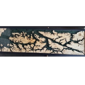 Exquisite 3D Carving Alaska's Inside Passage item