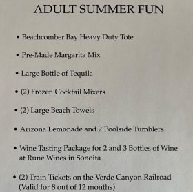 Adult Summer Fun item