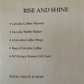 Rise and Shine item