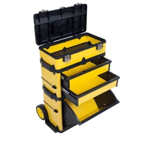 Mobile Upright Rigid Tool Chest with Wheels and Drawers item