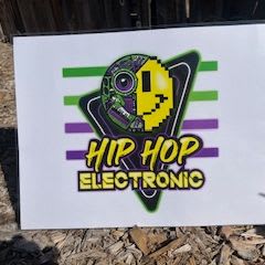 Hip Hop Electronics Print item