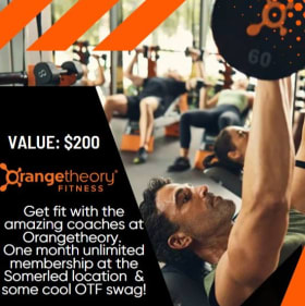 ORANGE THEORY FITNESS GIFT CERTIFICATE - Value: $200 item