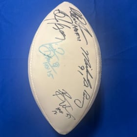 Autographed Football item