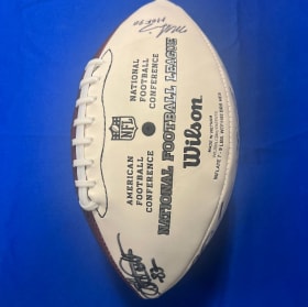 Autographed Football item