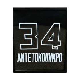Signed Antetokounmpo #34 Jersey item