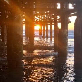 45) "Sunset at Crystal Pier" Photo Print item