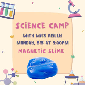 Science Camp w/Miss Reilly: Magnetic Slime - Mon, 5/5 item