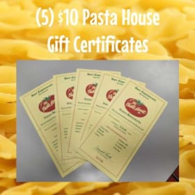 Pasta House Gift Certificates item