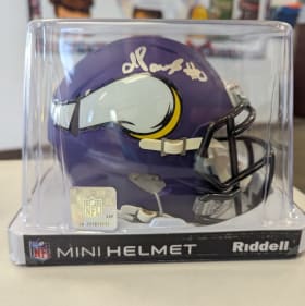 49| Signed Ivan Pace Junior Mini Helmet item