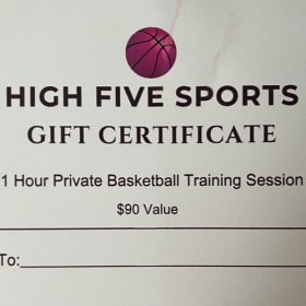 Private Basketball Training Session item