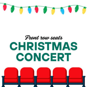 🎄4 Front Row Seats at the Christmas Concert! 🎶 item