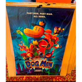 DOG MAN (2025) POSTER KIDS ANIMATED FILM 27x40 IN D/S item