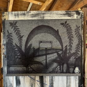 Artist Adam Cullins Felt Board item