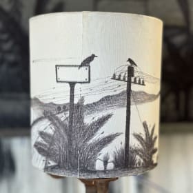 Artist Adam Cullins Lampshade item
