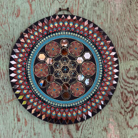 Artist Jasmine Winter aka Julie Sommer Mandala item