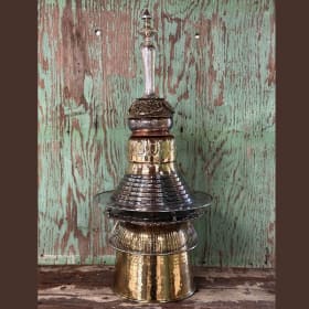 Artist Steven Lecture Metal Sculpture item