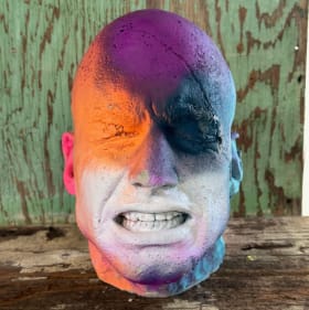 Artist John Geary @johngearystudio Bruce Head item