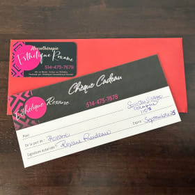Certificat cadeau pour soin du visage chez Esthétique Roxane item
