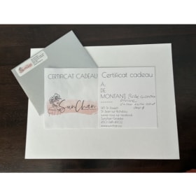 Certificat cadeau de 200$ chez Sunchan item