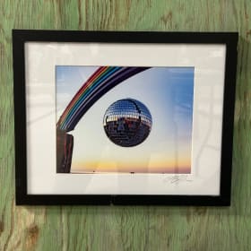 Artist Lisa Harrington @inspidereddesigns Disco Ball item