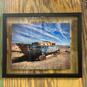 Artist Lisa Harrington @inspidereddesigns Ernie's Boat item