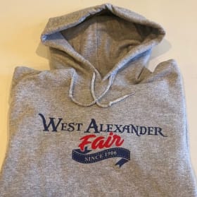 Gray Multi Color Logo Hoodie (2XL~5XL) item