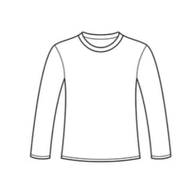 Long Sleeve Crewneck - 2XL - Military Green item