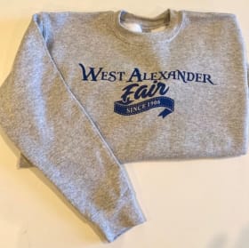 Gray Crewneck Sweatshirt (2XL~5XL) item