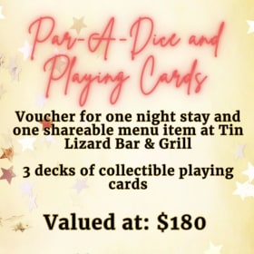 Par-A-Dice Hotel and Playing Cards item