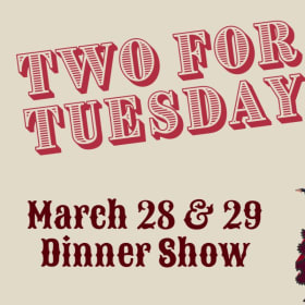 2 - Melodrama Dinner Theatre tixs $42.50 each total $85.00 item