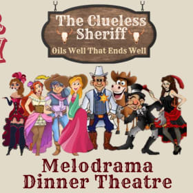2 - Melodrama Dinner Theatre tixs $42.50 each total $85.00 item