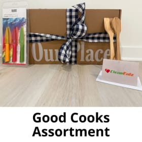 Always Pan, Set of 5 Colori knives & $100 to Clean Eatz item