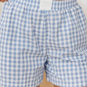 Blue Gingham Shorts item