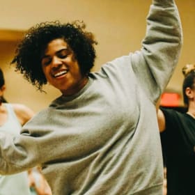 Lunch with Ms. Harrison item